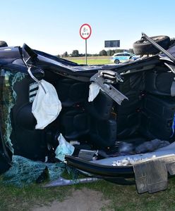 Poważny wypadek na DK63. Trzy osoby w szpitalu