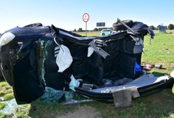 Poważny wypadek na DK63. Trzy osoby w szpitalu