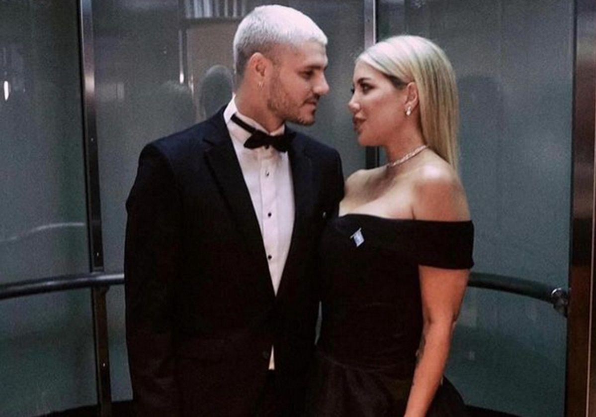 Mauro Icardi and Wanda Nara