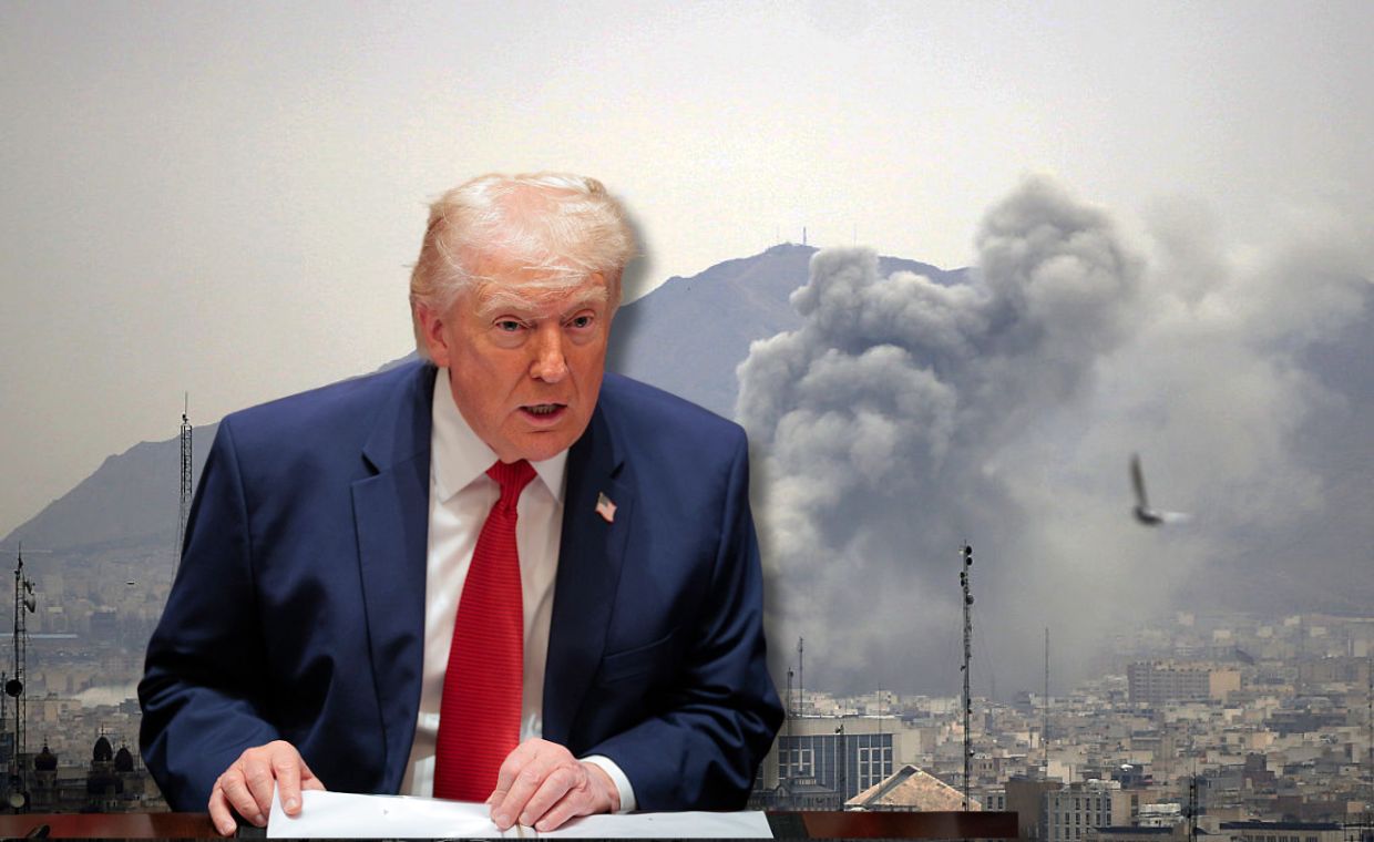 Trump znów to zrobił. Miał atakować elektrownie Iranu