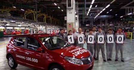 Dacia Sandero o numerze 100.000