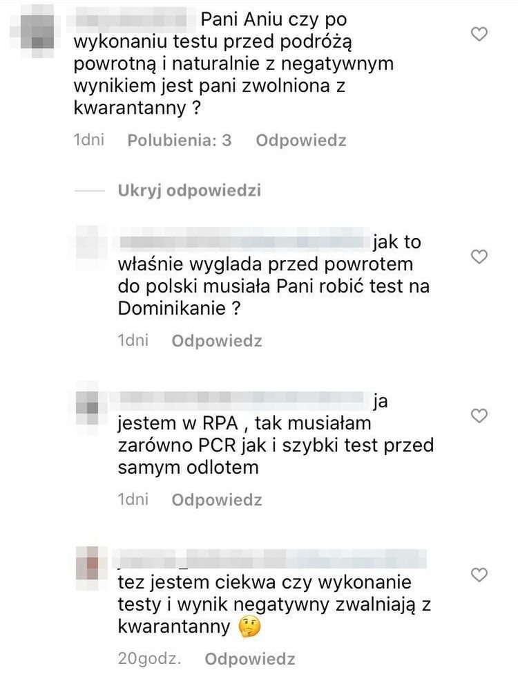 Anna Wendzikowska ominęła kwarantannę?