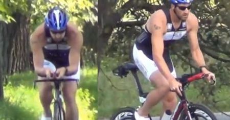 Maciej Dowbor na rowerze!