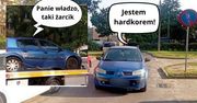 Auto tamowało ruch na ulicy Pszczelej!