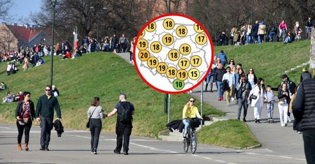 20 stopni w cieniu. Za kilka dni eksplozja ciepła