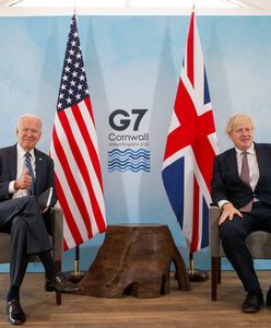 Joe Biden w Europie. Boris Johnson rozmawia z prezydentem USA