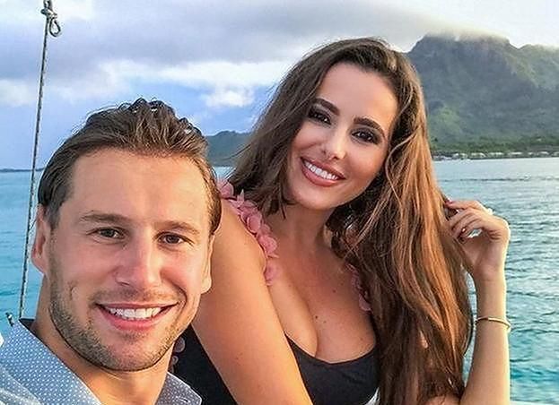 Celia Jaunat i Grzegorz Krychowiak