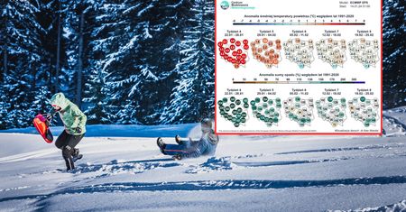 Pogoda na ferie 2024. Nowa prognoza. Na mapy powróciła czerwień