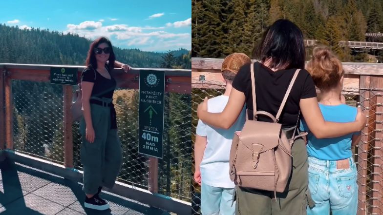 Katarzyna Cichopek zabrała córkę w góry