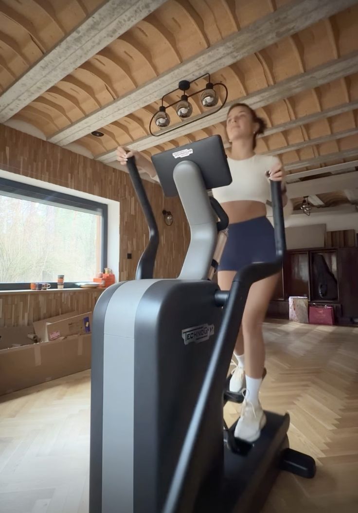 Julia Wieniawa podczas treningu