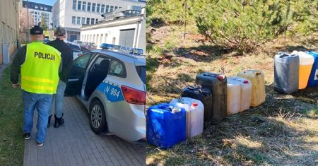 Słupsk: Kradł paliwo ze sprzętu budowlanego. Zatrzymał go policjant po służbie