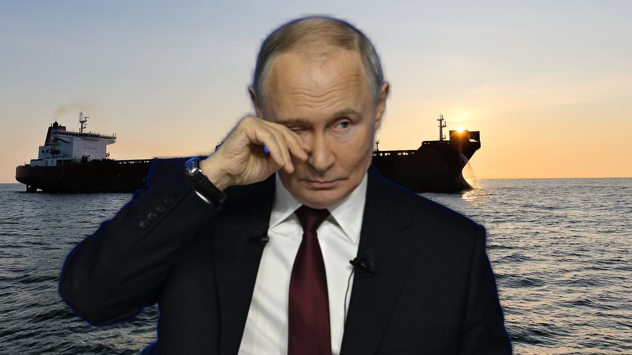Cios w machinę Putina. Ukraińcy zaatakowali "flotę cieni"