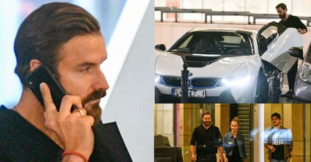 Modny Stramowski bez skarpetek jeździ BMW za prawie 700 tysięcy złotych. MĘSKI? (ZDJĘCIA)