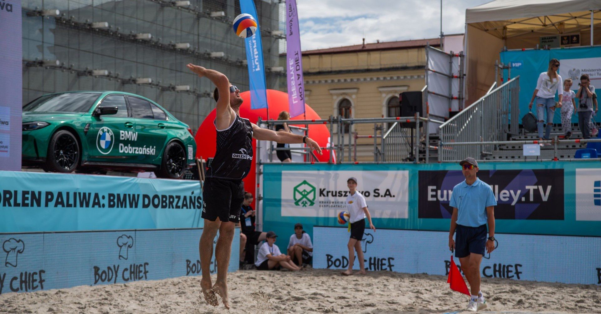 Turniej siatkówka plażowej po raz kolejny odbędzie się w centrum Krakowa