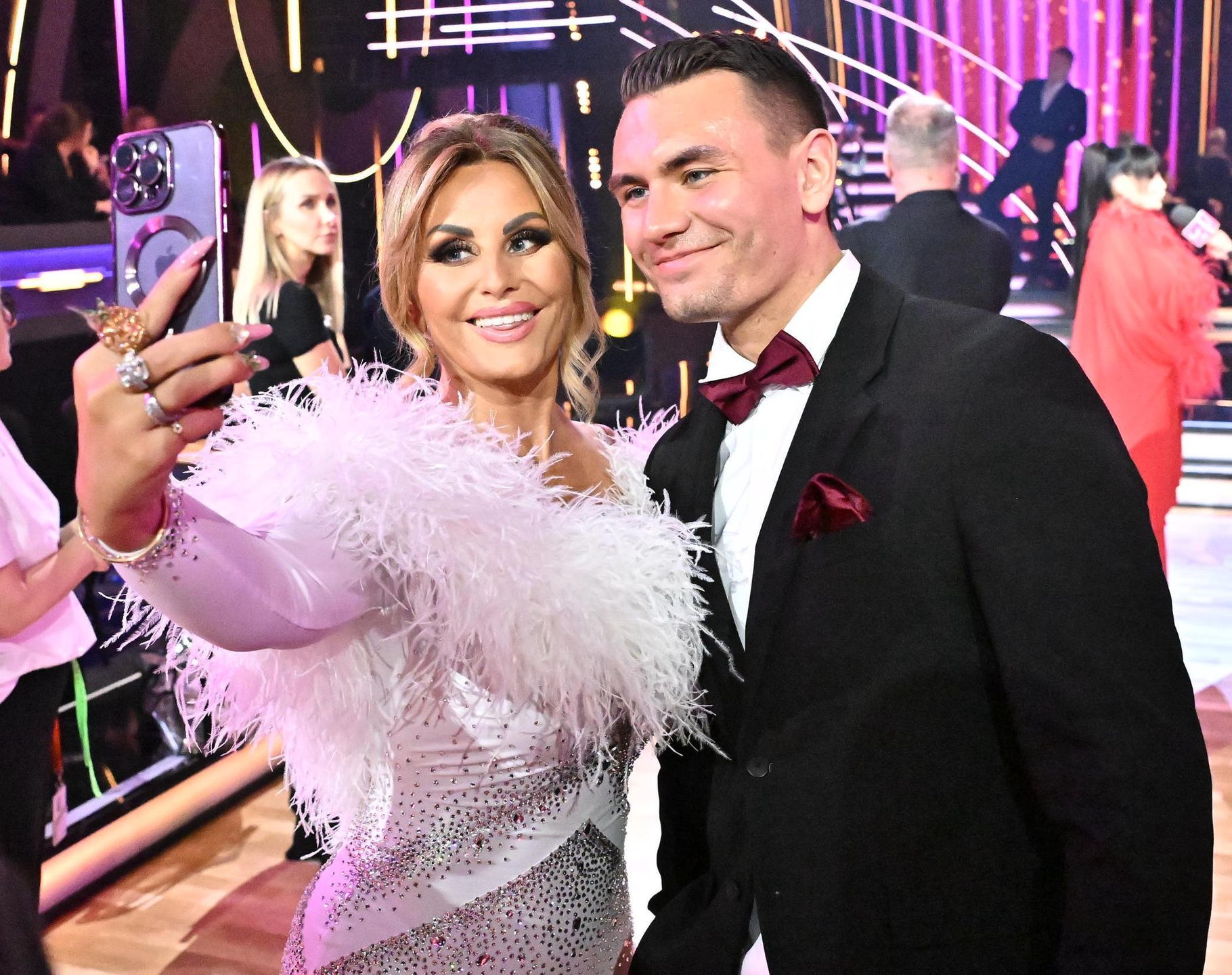 Dagmara Kaźmierska z synem