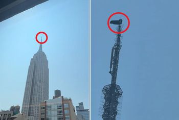 Zaręczyny na szczycie Empire State Building. Nagranie mrozi krew w żyłach