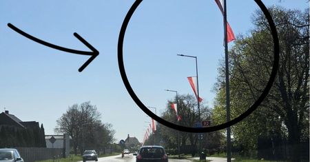 Polska jak Monako. Znów odwrotnie wywiesili flagi?
