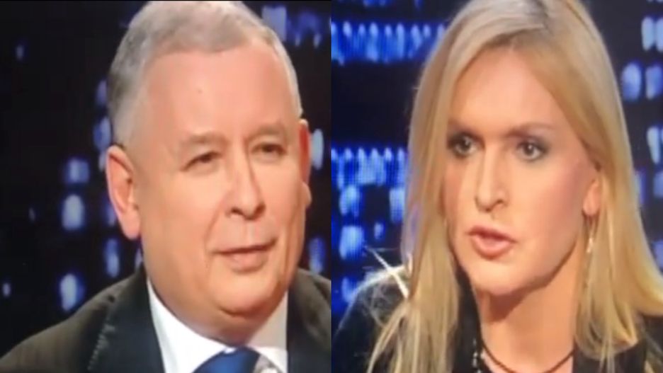 Monika Olejnik przypomniała, co Jarosław Kaczyński mówił o oczach Donalda Tuska