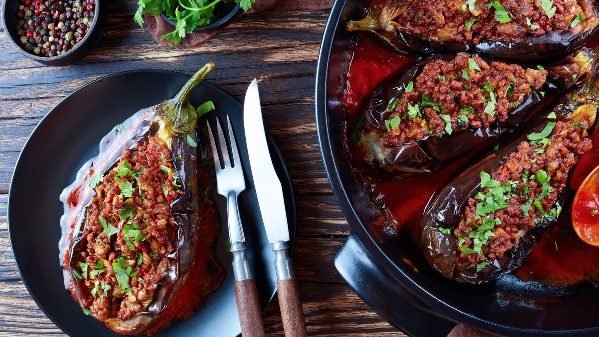 Faszerowane bakłażany