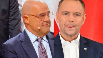 Cezary Żak ZAKPIŁ z Karola Nawrockiego na ramówce TVP. "Coś se zawetuję..."