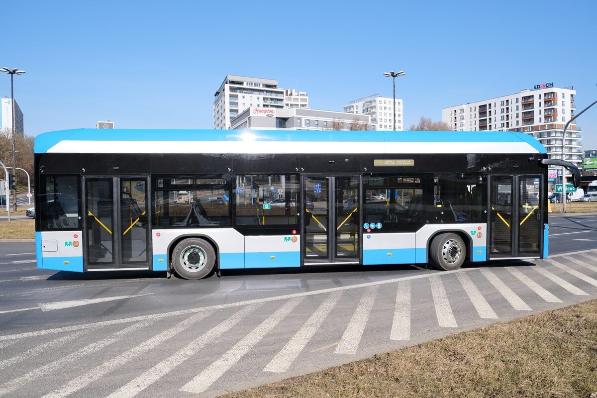 NesoBus testuje na ulicach Lublina autobus wodorowy wyprodukowany dla Chełma