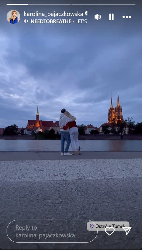 Karolina Pajączkowska i Robert Jałocha spędzili wspólny czas we Wrocławiu