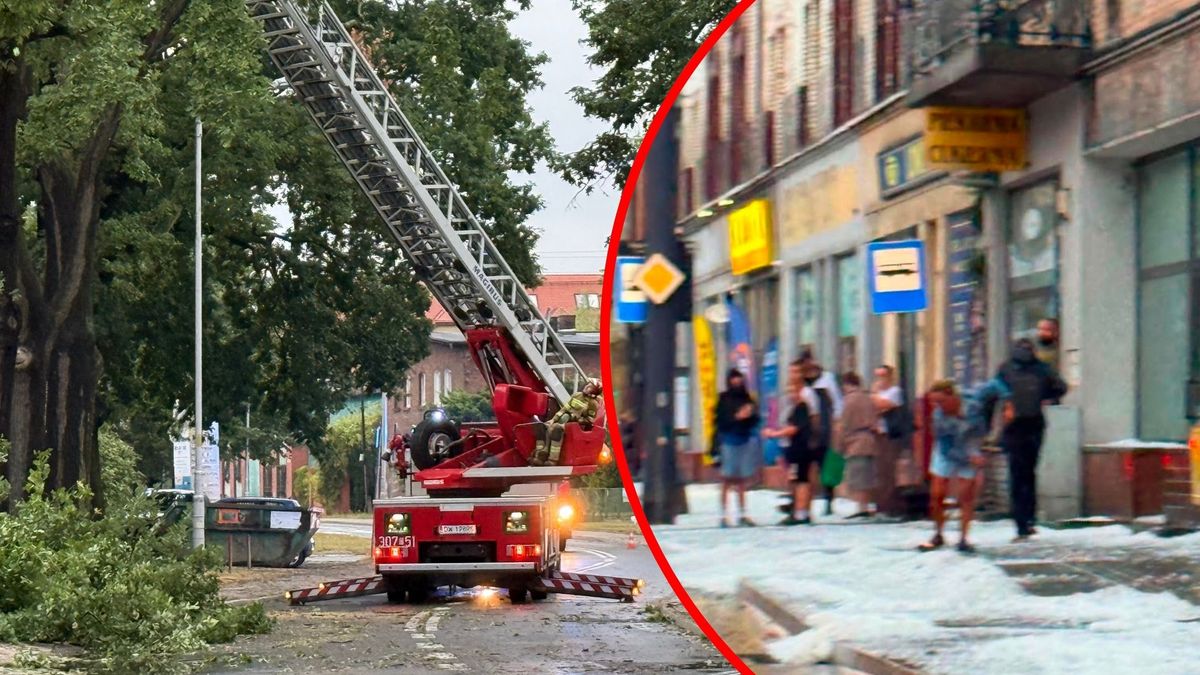 Burzowy armagedon na południu Polski
