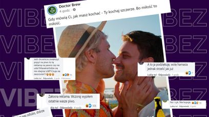 Para gejów reklamuje piwo i część Polaków tradycyjnie się zirytowała. "NIE KUPUJĘ"