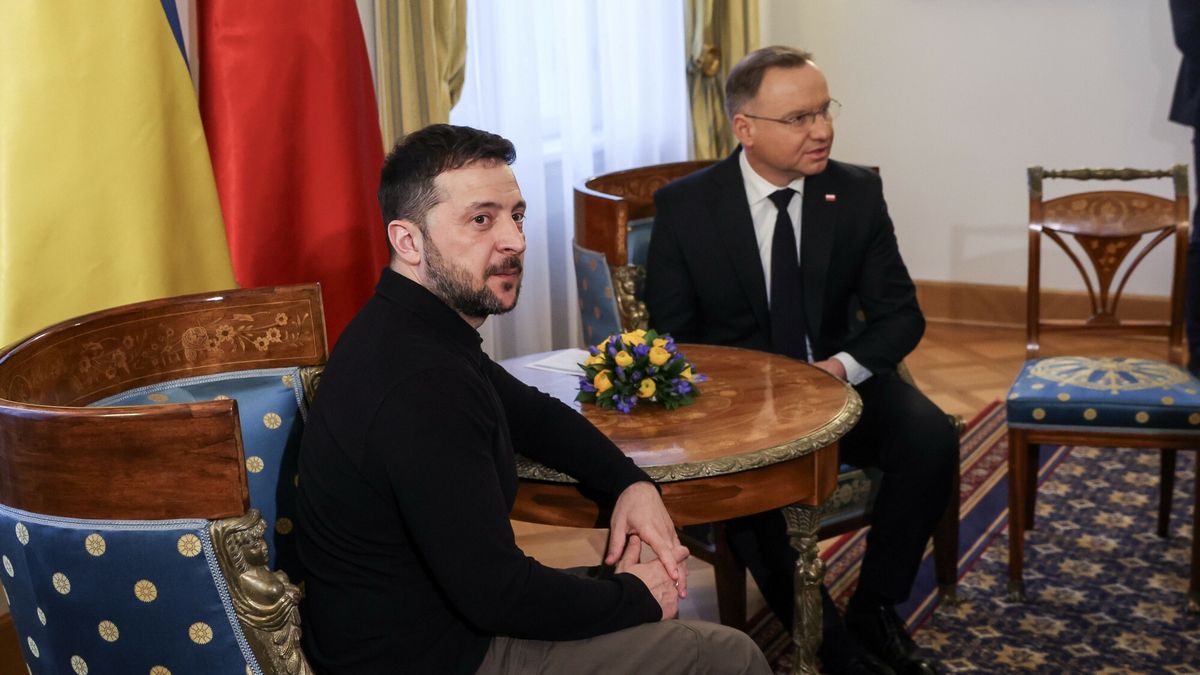 Zełenski w Warszawie 