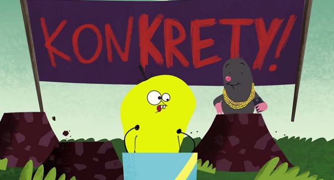 „Net konkret” reklamowany w nju mobile (wideo)