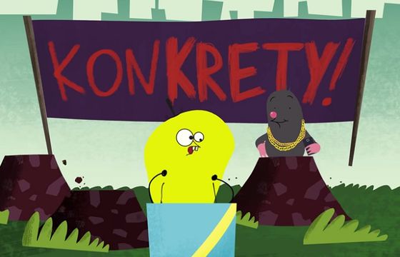„Net konkret” reklamowany w nju mobile (wideo)