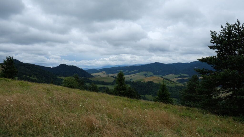 Lipnik w Słowacji - Przełęcz pod Tokarnią