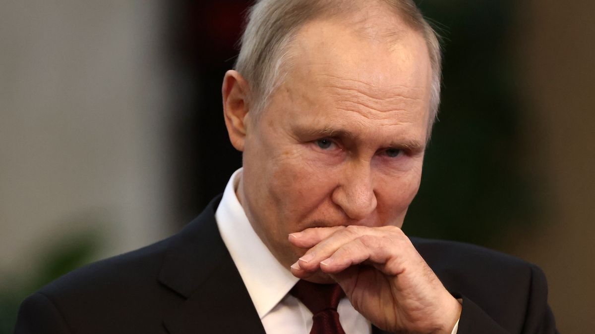 Russia's President Putin In Bishkek For The Eurasian Economic Union Summit
BISHKEK, KYRGYZSTAN - DECEMBER 9: (RUSSIA OUT) Russian President Vladimir Putin gestures during his press conference at the Eurasian Economic Summit. Leaders of Russia, Belarus, Kazakhstan and Armenia gathered in the Kyrgyz capital for the Eurasian Economic Union (EAEU) Summit. (Photo by Contributor/Getty Images)
Contributor