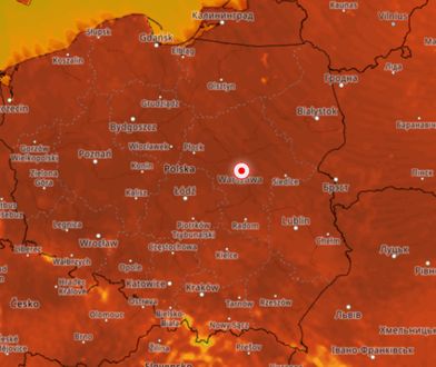 Cała Polska na bordowo. Wiadomo, kiedy koniec skwaru
