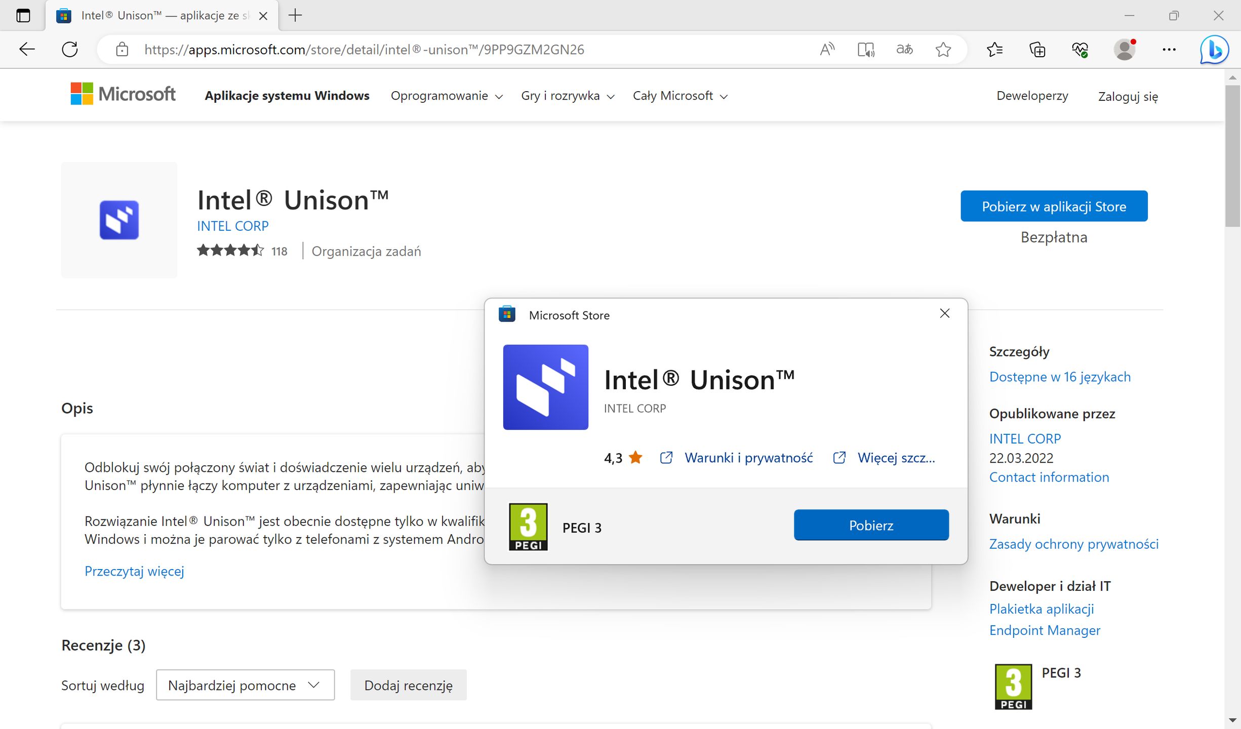 Intel Unison - Microsoft Store