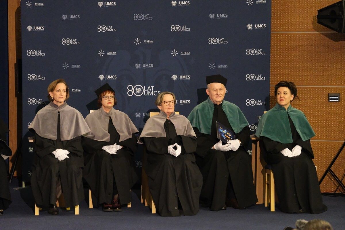 Anne Applebaum, Agnieszka Holland i Olga Tokarczuk uhonorowane tytułem doktora honoris causa UMCS
