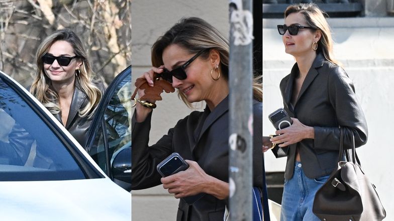 Małgorzata Socha drepcze na event