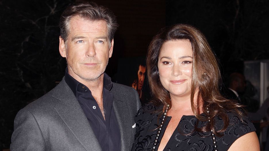 Pierce Brosnan i Keely Shaye Smith w 2010 roku 