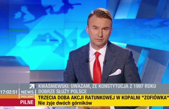 Koniec „Tematów dnia” w Polsat News. Bartosz Kurek wrócił do prowadzenia serwisów infromacyjnych