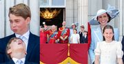 Royalsi w coraz mniejszym składzie dokazują na balkonie Pałacu Buckingham podczas Trooping the Colour. Dzieci jak zwykle skradły show (ZDJĘCIA)