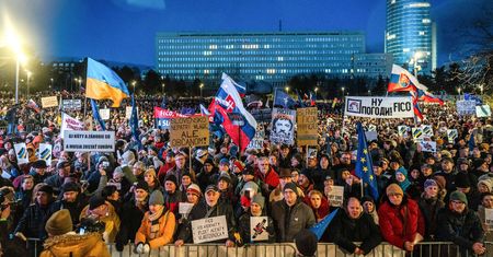Słowacja się buntuje. Nie chcą takiej polityki. Wielki protest