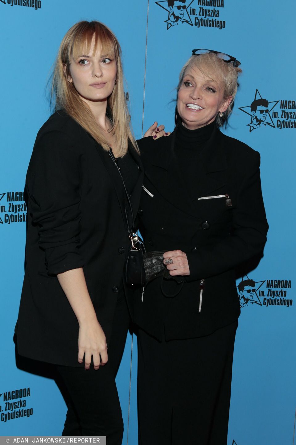 Michalina Robakiewicz z mamą Adrianną Biedrzyńską