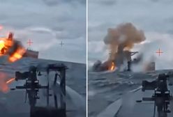 Eksplozje na Morzu Czarnym. Rosyjski tankowiec stanął w ogniu