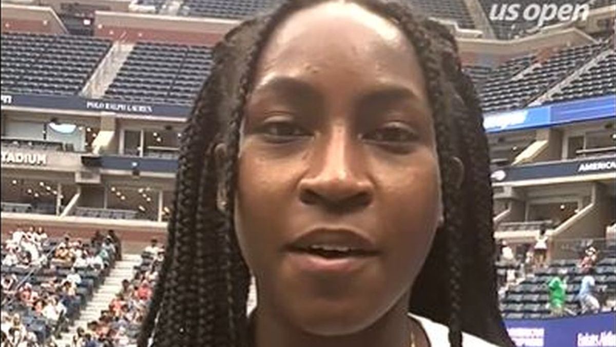 Na zdjęciu Coco Gauff, rywalka Igi  Świątek
