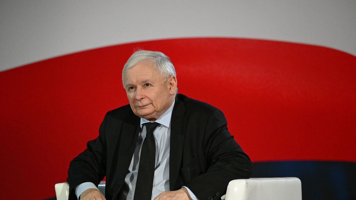 Na zdjęciu Jarosław Kaczyński