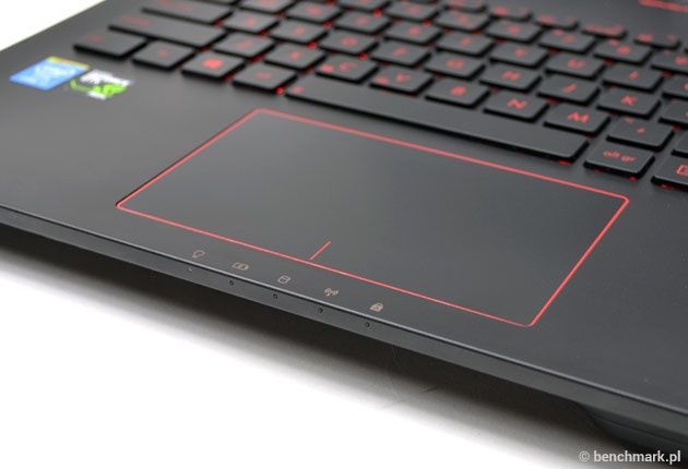 Asus G56JR touchpad