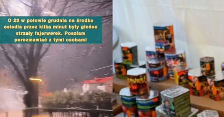 Zaczęli odpalać petardy w połowie grudnia. "Walka o sylwestra"