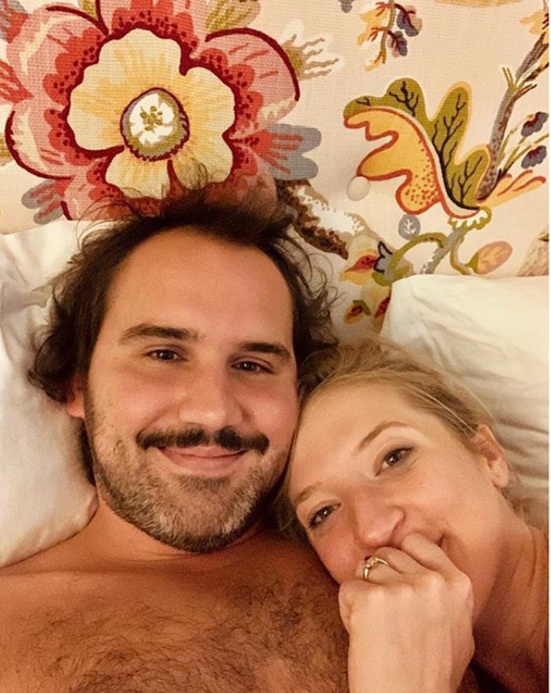 Lara Gessler i Piotr Szeląg już po ślubie
