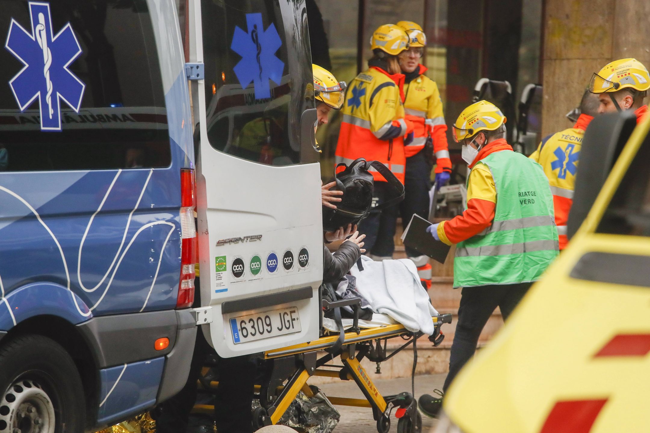 At least 155 people injured in train collision in Barcelona
MARTA PEREZ