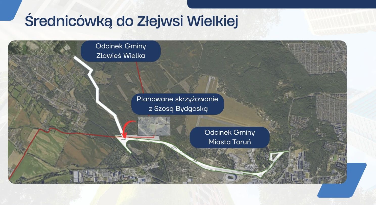 Budowa Trasy Średnicowej Północnej. 